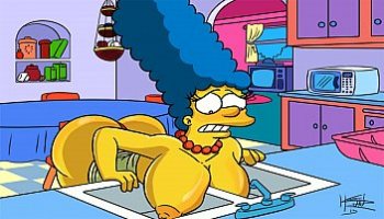 marge simpson peituda